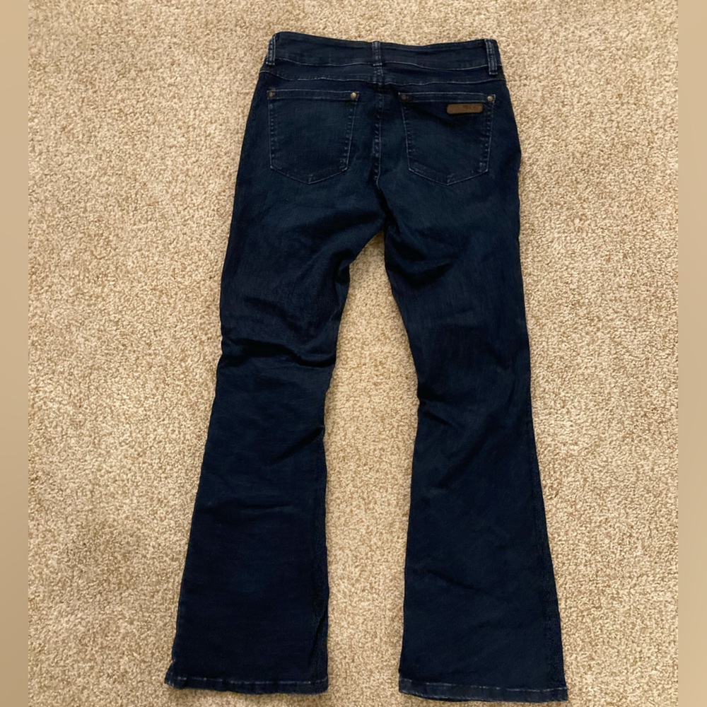 Wrangler Dark Blue Flare Jeans